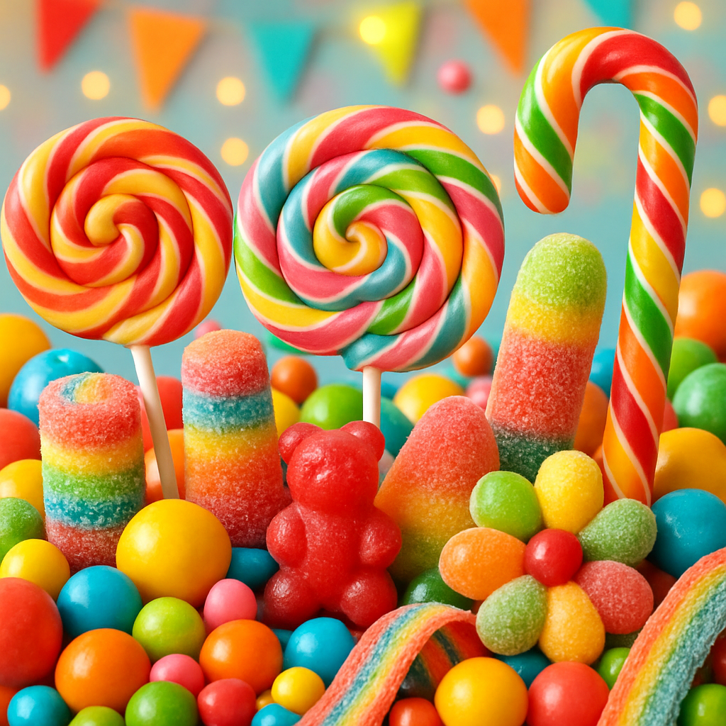 Delicious candies